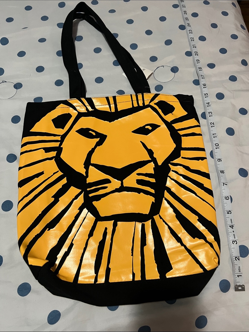 The Lion King! World’s #1 Musical! Lion King Tote Bag!